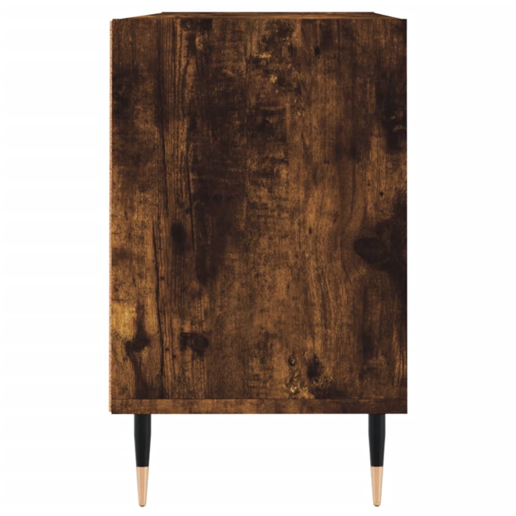 vidaXL Szafka pod telewizor, przydymiony dąb, 103,5x30x50 cm