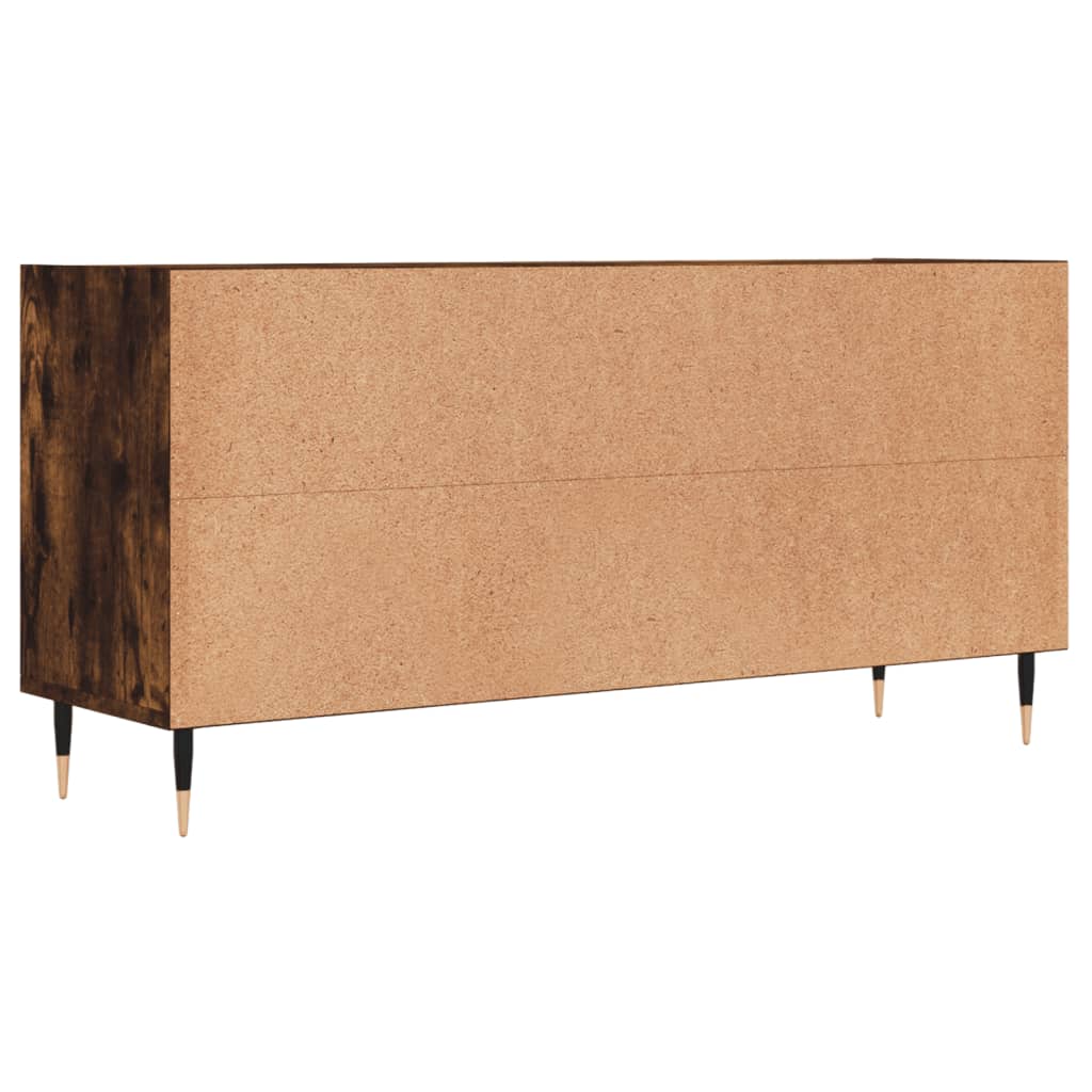vidaXL Szafka pod telewizor, przydymiony dąb, 103,5x30x50 cm