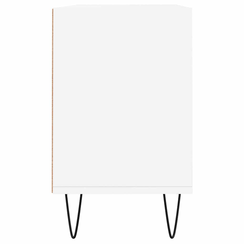 vidaXL Szafka pod TV, biała, 103,5x30x50 cm, materiał drewnopochodny