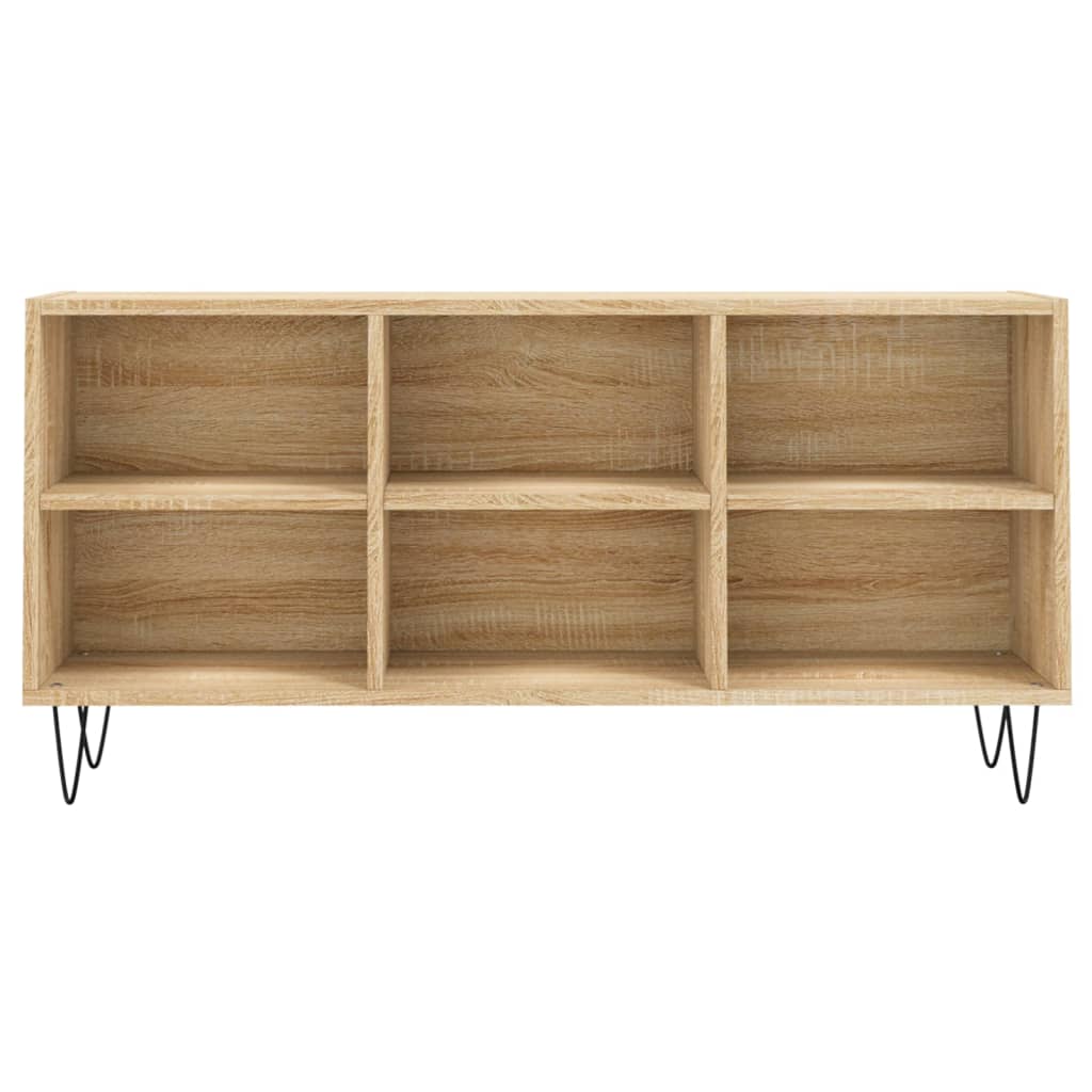 vidaXL Szafka pod TV, dąb sonoma, 103,5x30x50 cm