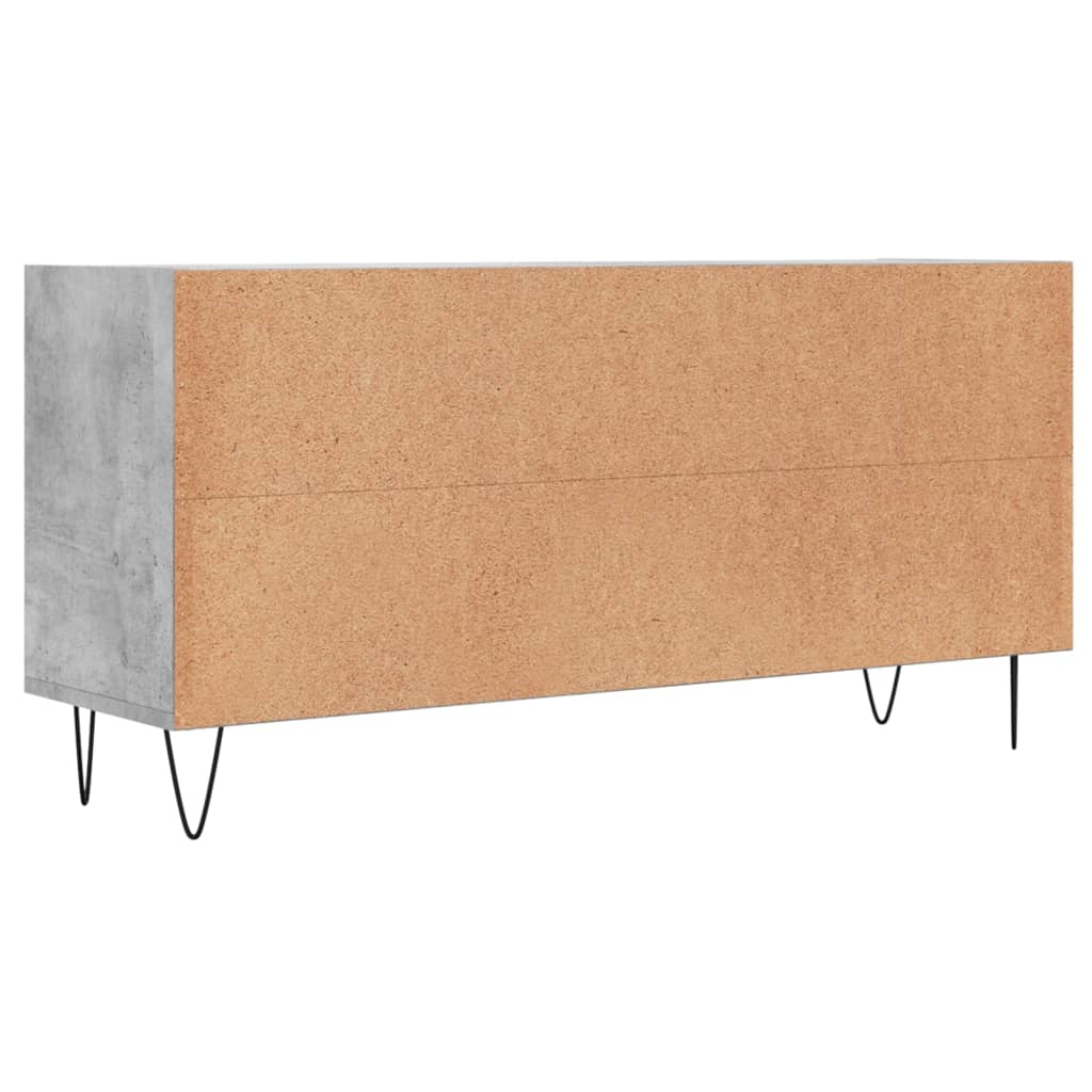 vidaXL Szafka pod TV, szarość betonu, 103,5x30x50 cm