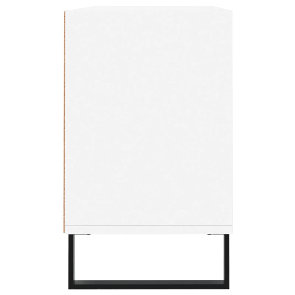 vidaXL Szafka pod TV, biała, 103,5x30x50 cm, materiał drewnopochodny