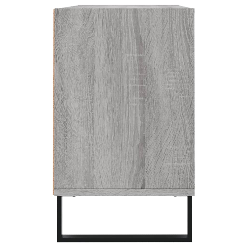 vidaXL Szafka pod TV, szary dąb sonoma, 103,5x30x50 cm