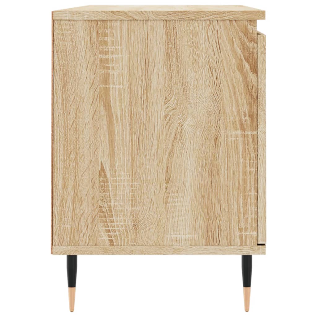 vidaXL Szafka pod telewizor, dąb sonoma, 104x35x50 cm
