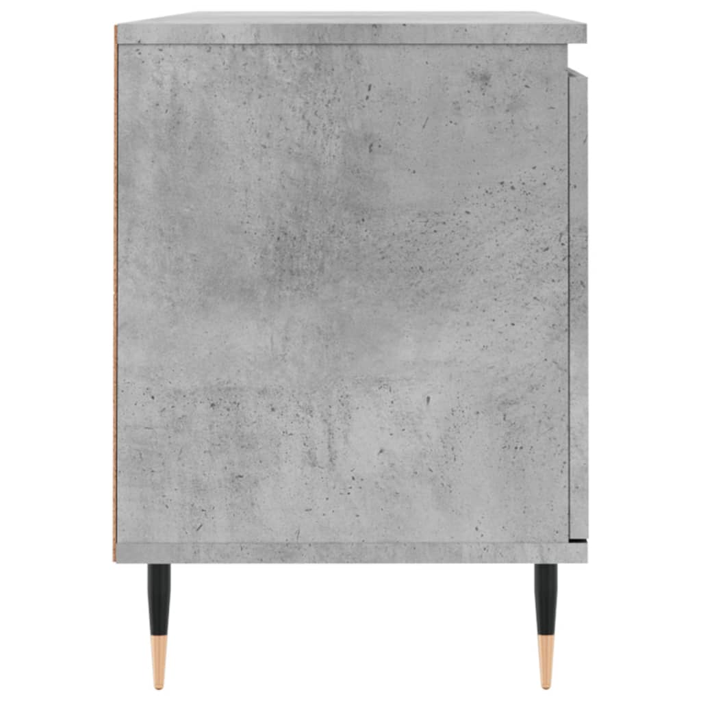 vidaXL Szafka pod TV, szarość betonu, 104x35x50 cm
