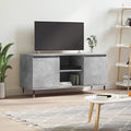 vidaXL Szafka pod TV, szarość betonu, 104x35x50 cm
