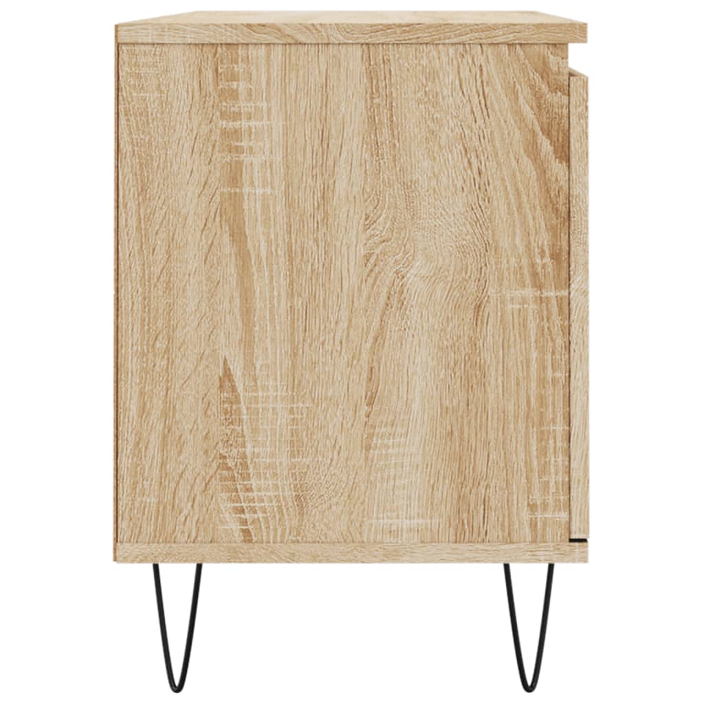 vidaXL Szafka pod telewizor, dąb sonoma, 104x35x50 cm