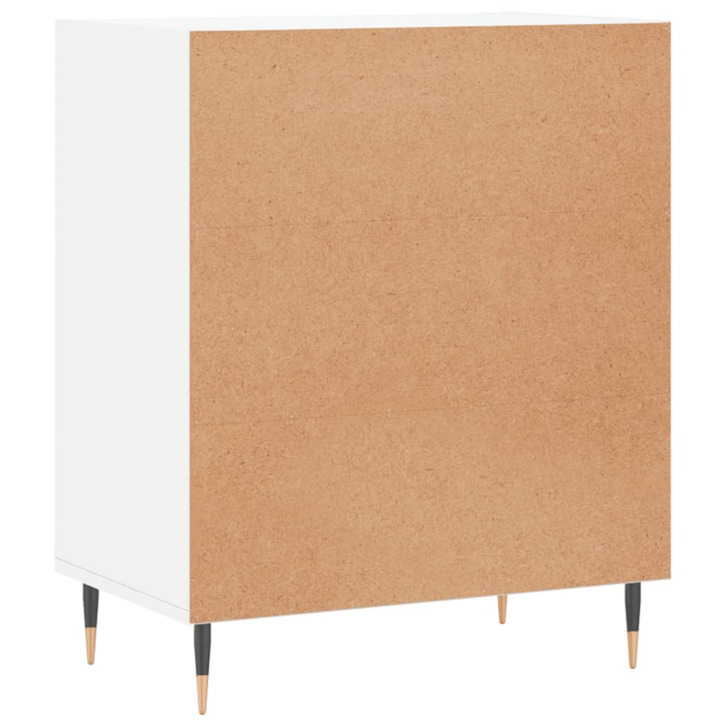 vidaXL Szafka, biała, 57x35x70 cm, materiał drewnopochodny