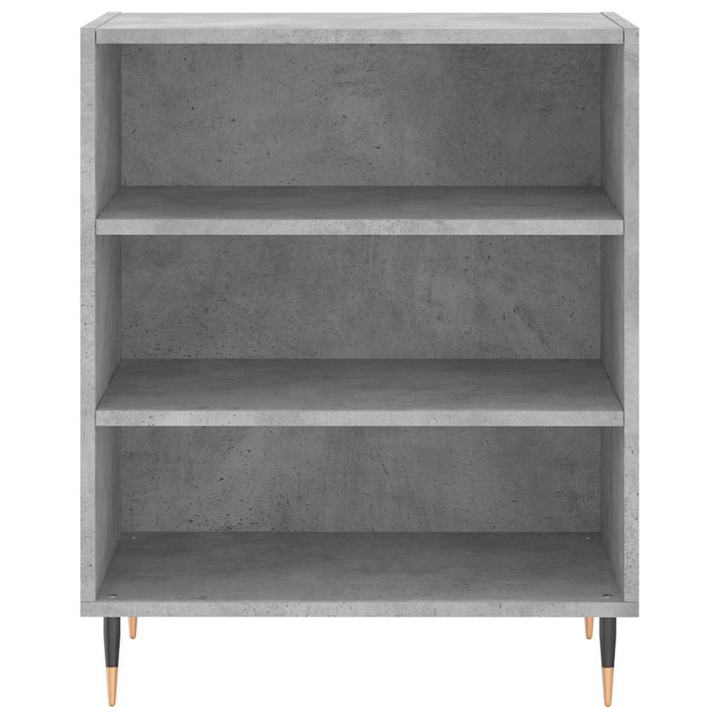 vidaXL Szafka, szarość betonu, 57x35x70 cm, materiał drewnopochodny