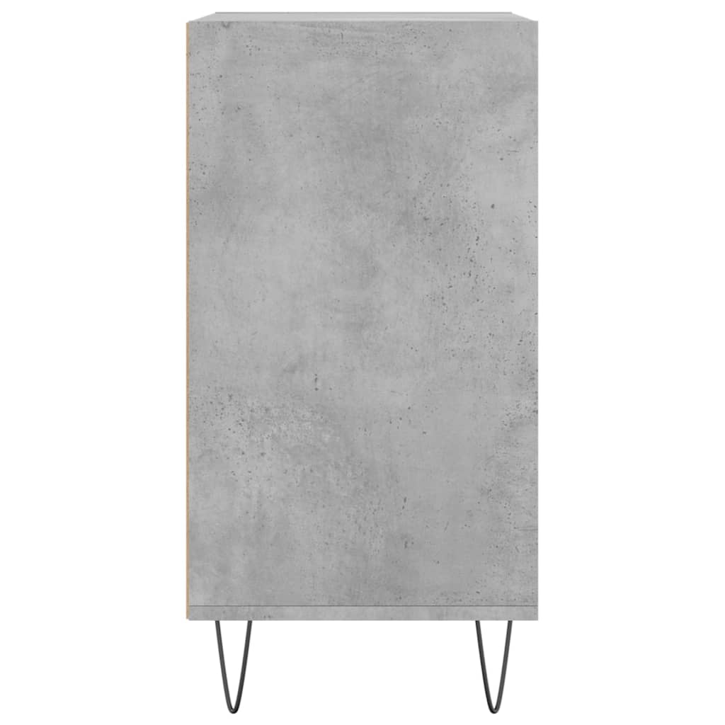 vidaXL Szafka, szarość betonu, 57x35x70 cm, materiał drewnopochodny