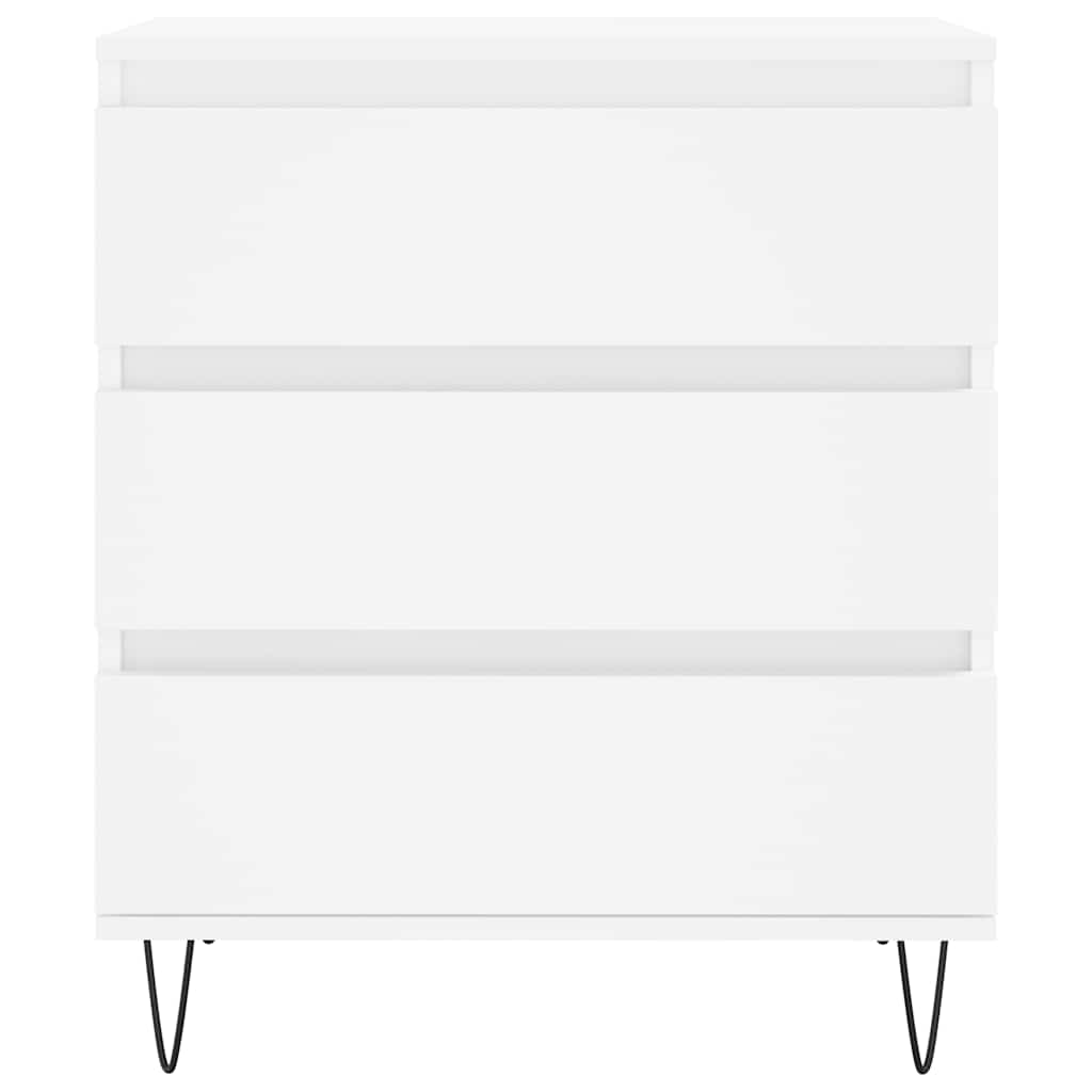 vidaXL Komoda, biała, 60x35x70 cm, materiał drewnopochodny