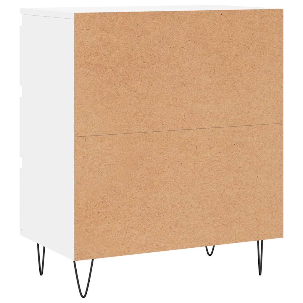 vidaXL Komoda, biała, 60x35x70 cm, materiał drewnopochodny