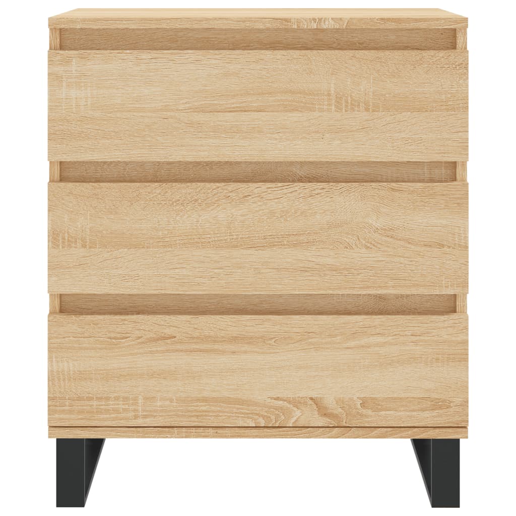 vidaXL Komoda, dąb sonoma, 60x35x70 cm, materiał drewnopochodny