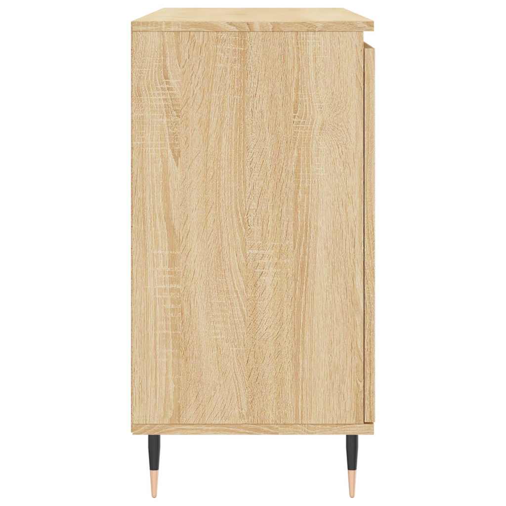 vidaXL Szafka, dąb sonoma, 101,5x35x70 cm, materiał drewnopochodny