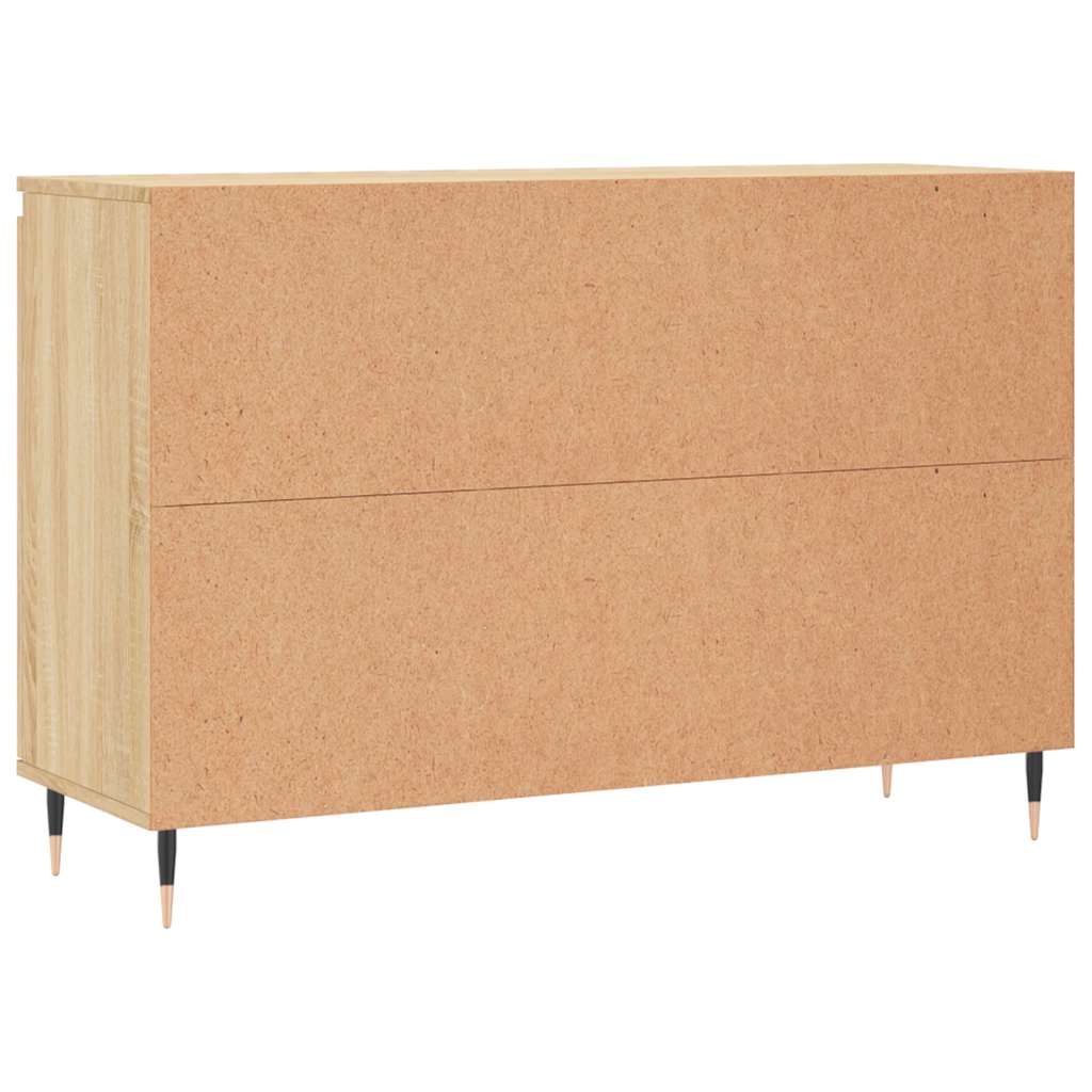 vidaXL Szafka, dąb sonoma, 101,5x35x70 cm, materiał drewnopochodny