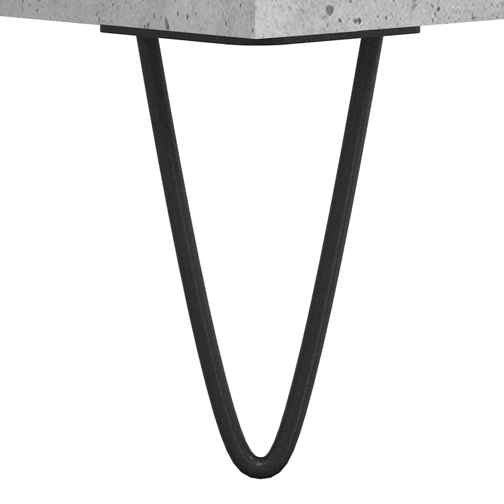 vidaXL Szafka, szarość betonu, 101,5x35x70 cm, materiał drewnopochodny
