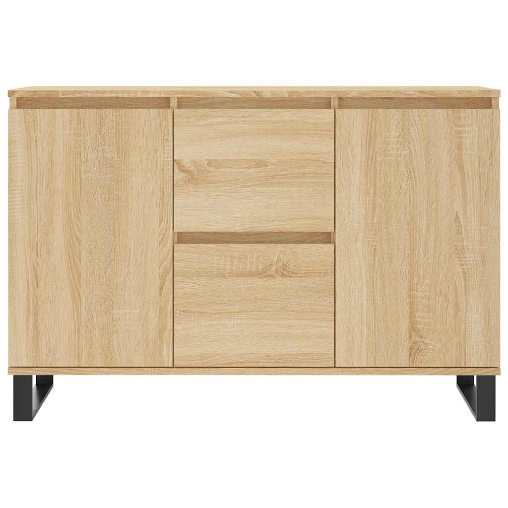 vidaXL Szafka, dąb sonoma, 101,5x35x70 cm, materiał drewnopochodny