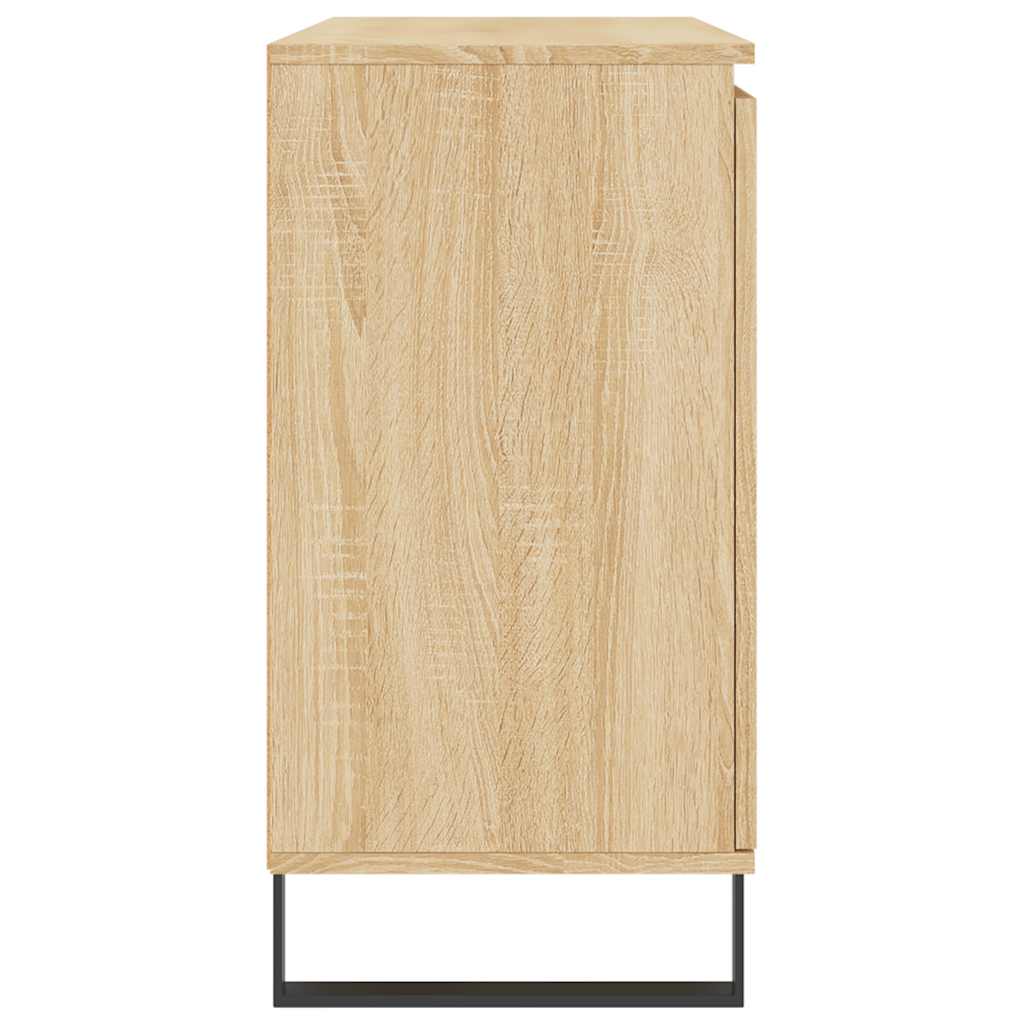 vidaXL Szafka, dąb sonoma, 101,5x35x70 cm, materiał drewnopochodny