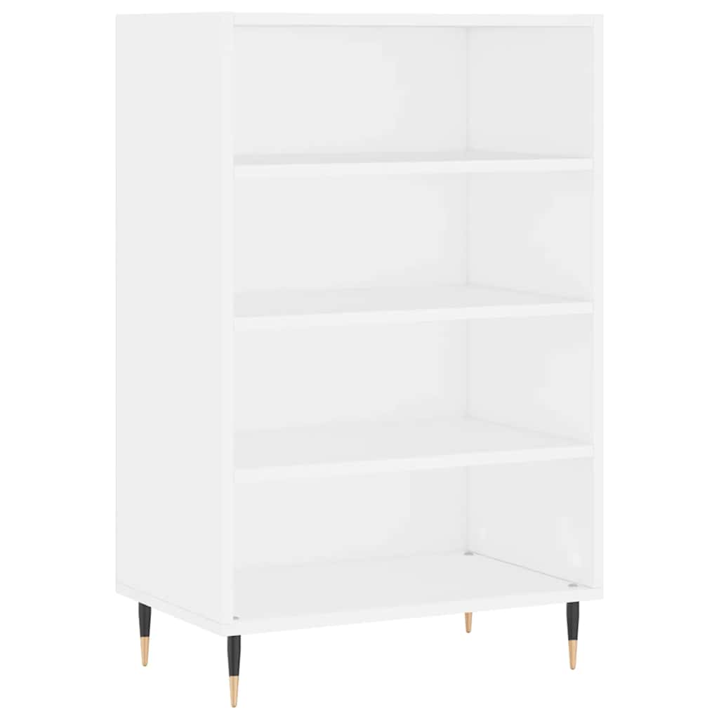 vidaXL Szafka, biała, 57x35x90 cm, materiał drewnopochodny