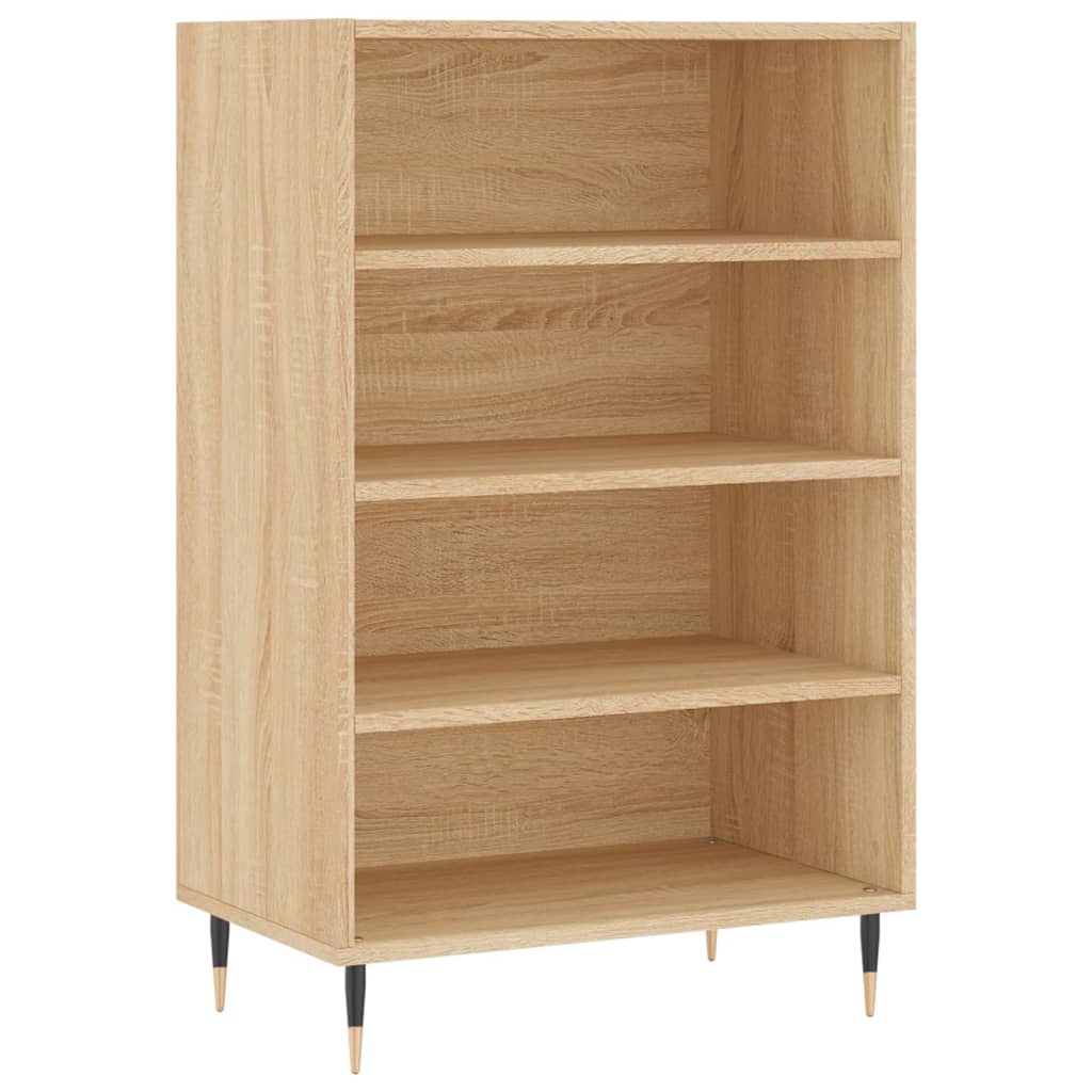 vidaXL Szafka, dąb sonoma, 57x35x90 cm, materiał drewnopochodny