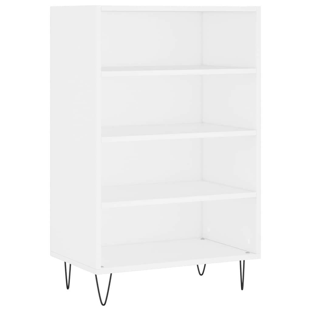 vidaXL Szafka, biała, 57x35x90 cm, materiał drewnopochodny