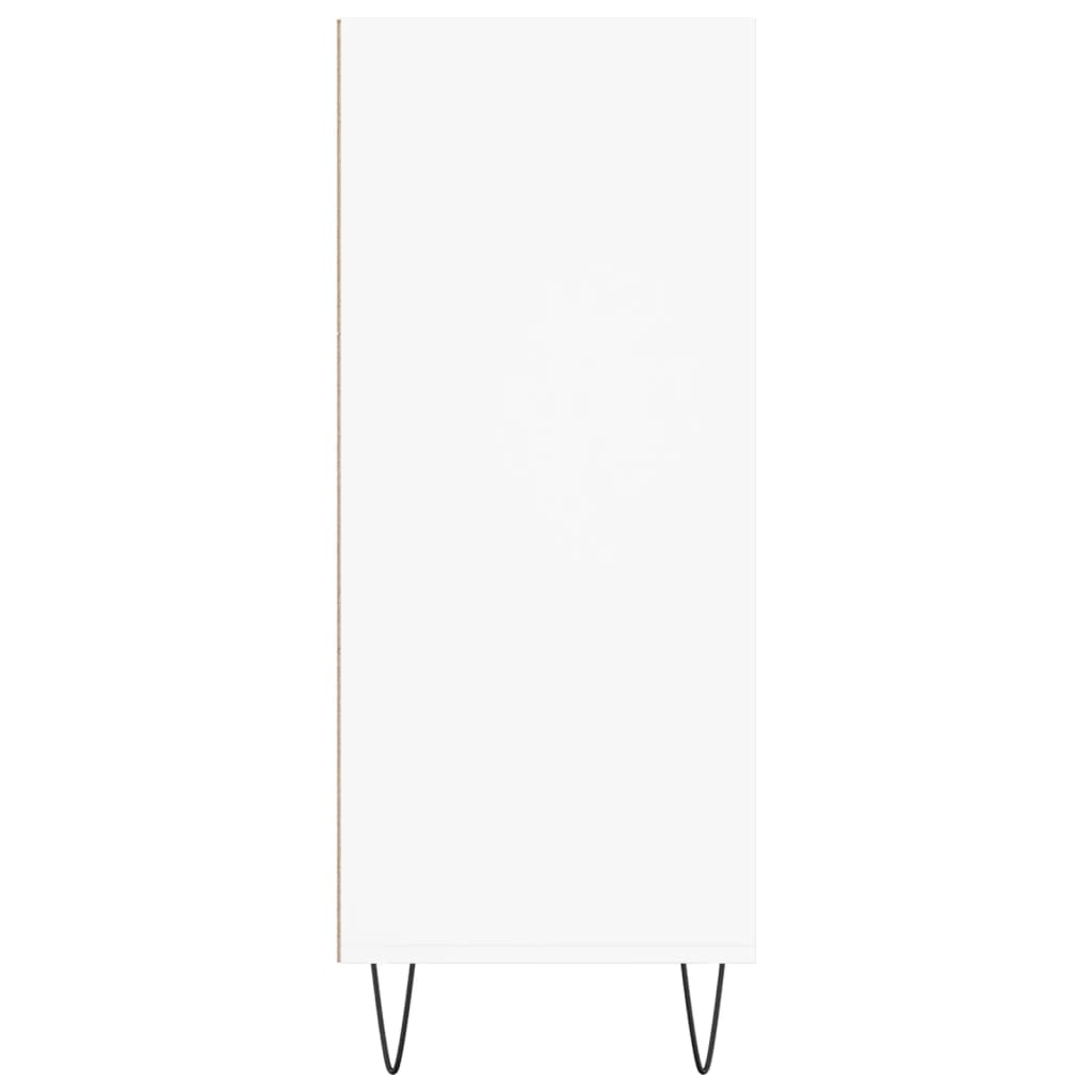 vidaXL Szafka, biała, 57x35x90 cm, materiał drewnopochodny