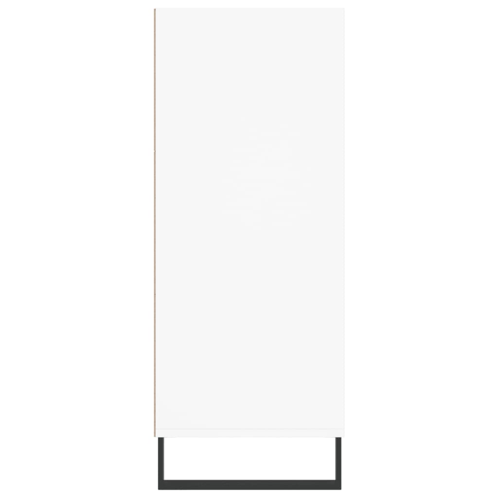 vidaXL Szafka, biała, 57x35x90 cm, materiał drewnopochodny