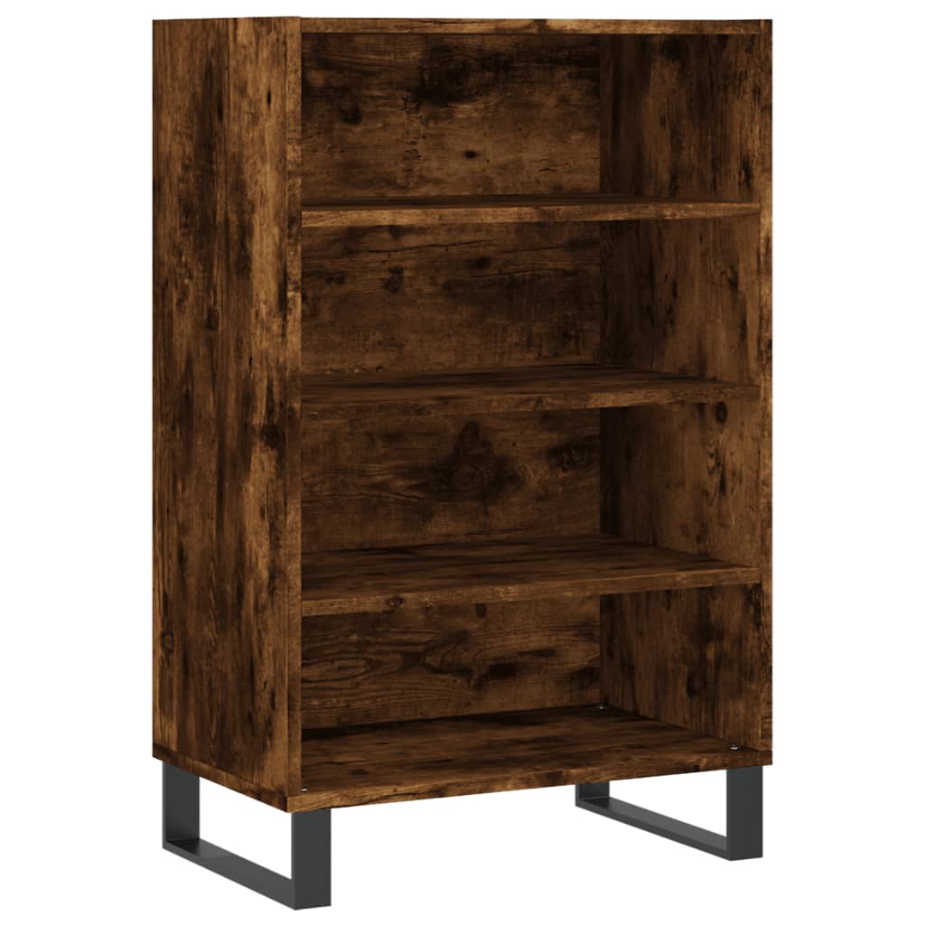 vidaXL Szafka, przydymiony dąb, 57x35x90 cm, materiał drewnopochodny