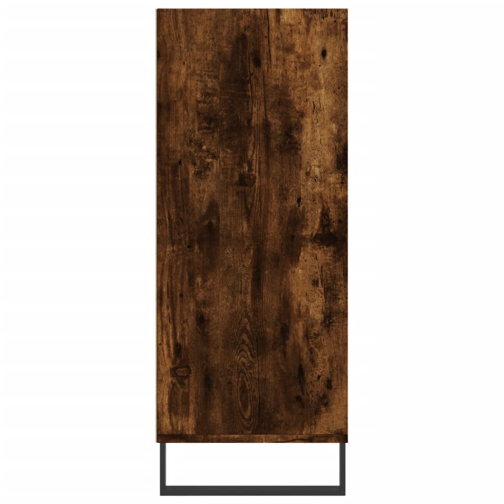 vidaXL Szafka, przydymiony dąb, 57x35x90 cm, materiał drewnopochodny
