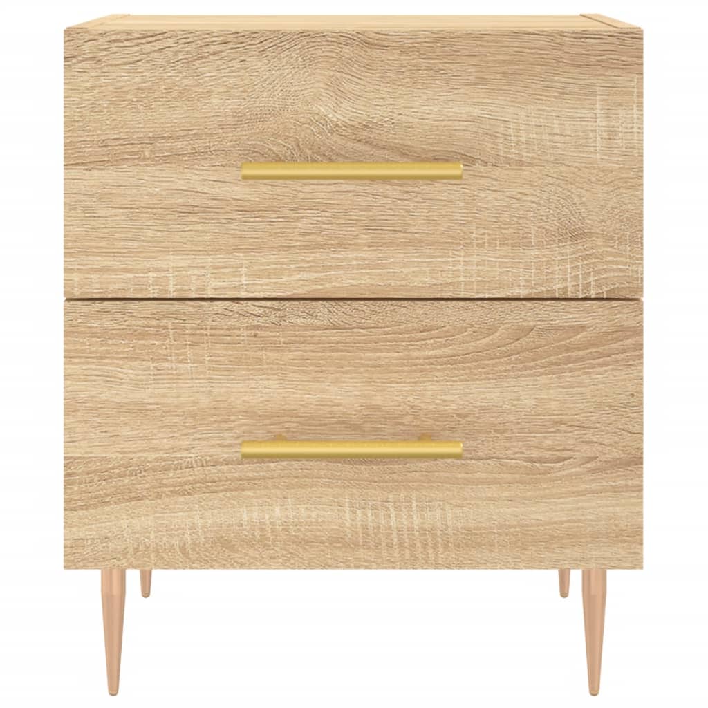 vidaXL Szafka nocna, dąb sonoma, 40x35x47,5 cm materiał drewnopochodny