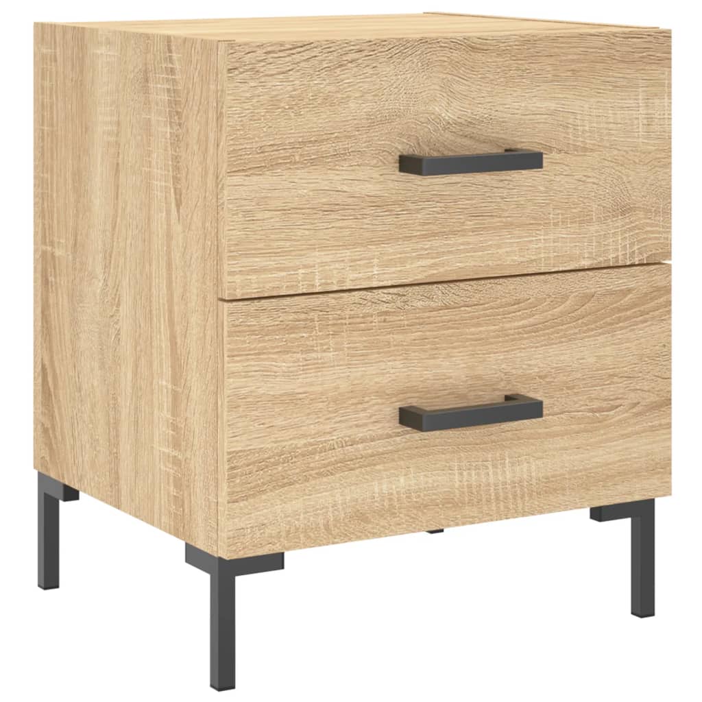 vidaXL Szafka nocna, dąb sonoma, 40x35x47,5 cm materiał drewnopochodny