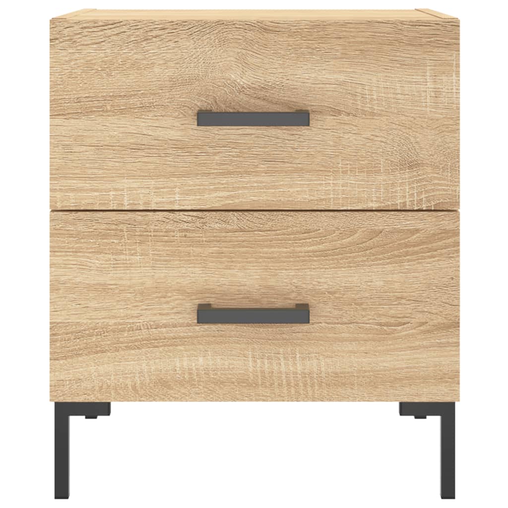 vidaXL Szafka nocna, dąb sonoma, 40x35x47,5 cm materiał drewnopochodny