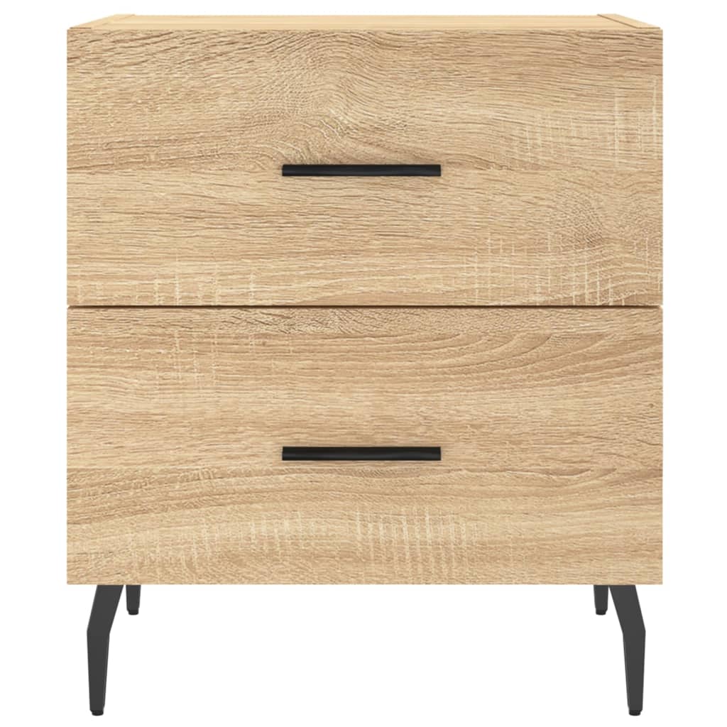 vidaXL Szafka nocna, dąb sonoma, 40x35x47,5 cm materiał drewnopochodny