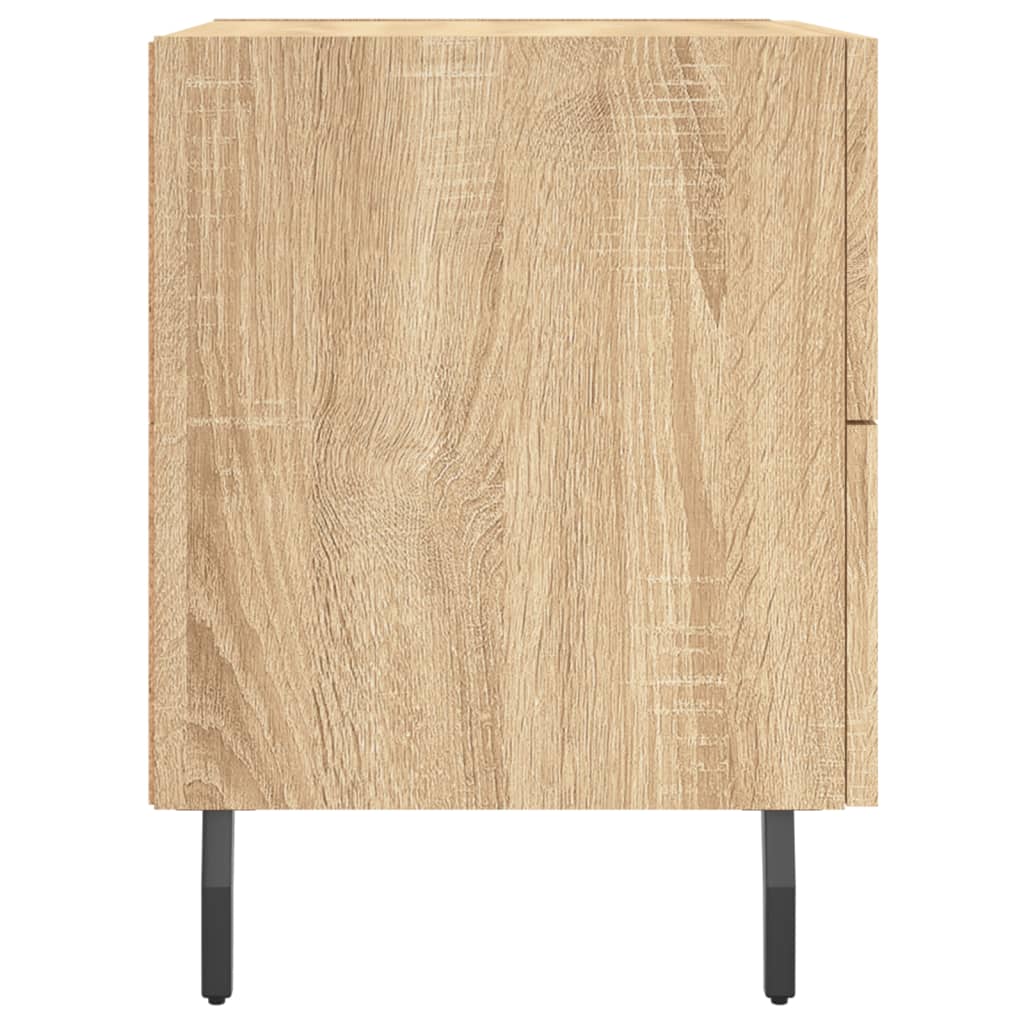 vidaXL Szafka nocna, dąb sonoma, 40x35x47,5 cm materiał drewnopochodny