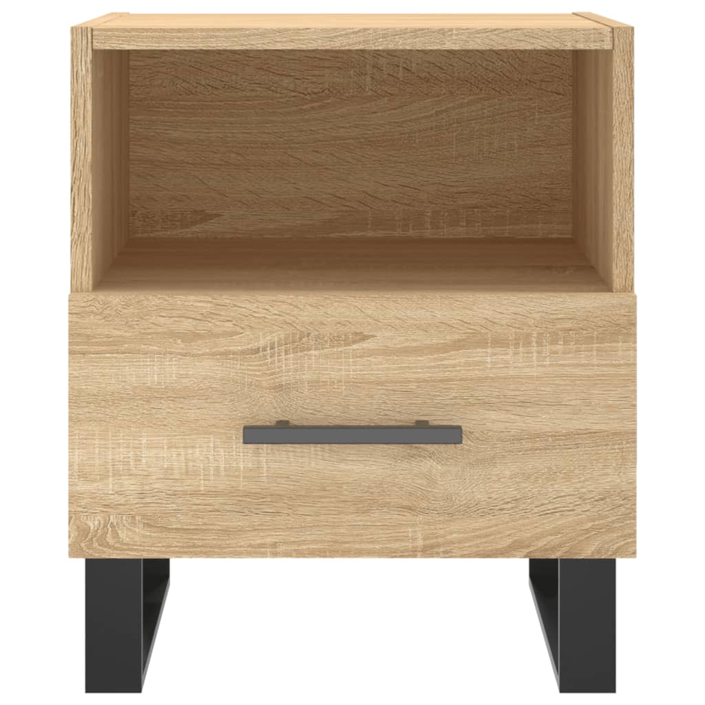 vidaXL Szafka nocna, dąb sonoma, 40x35x47,5 cm materiał drewnopochodny