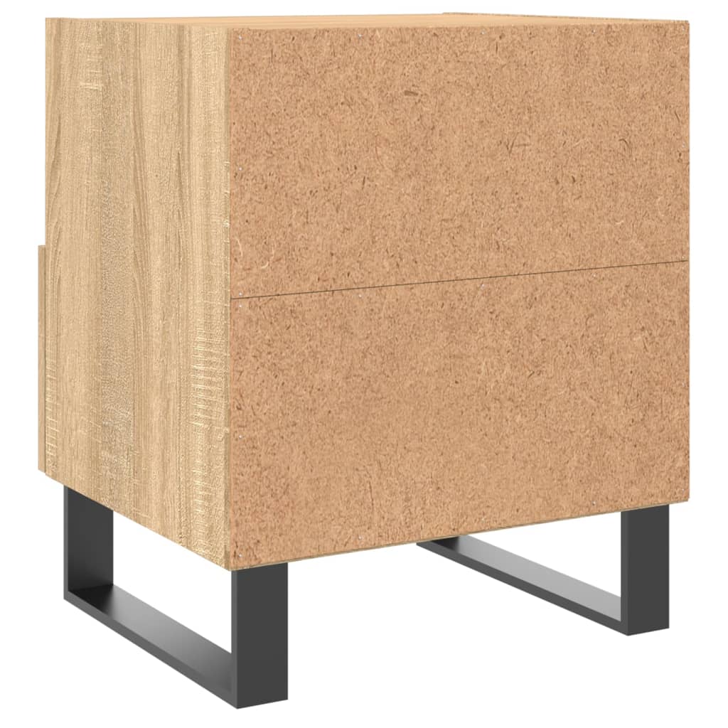 vidaXL Szafka nocna, dąb sonoma, 40x35x47,5 cm materiał drewnopochodny