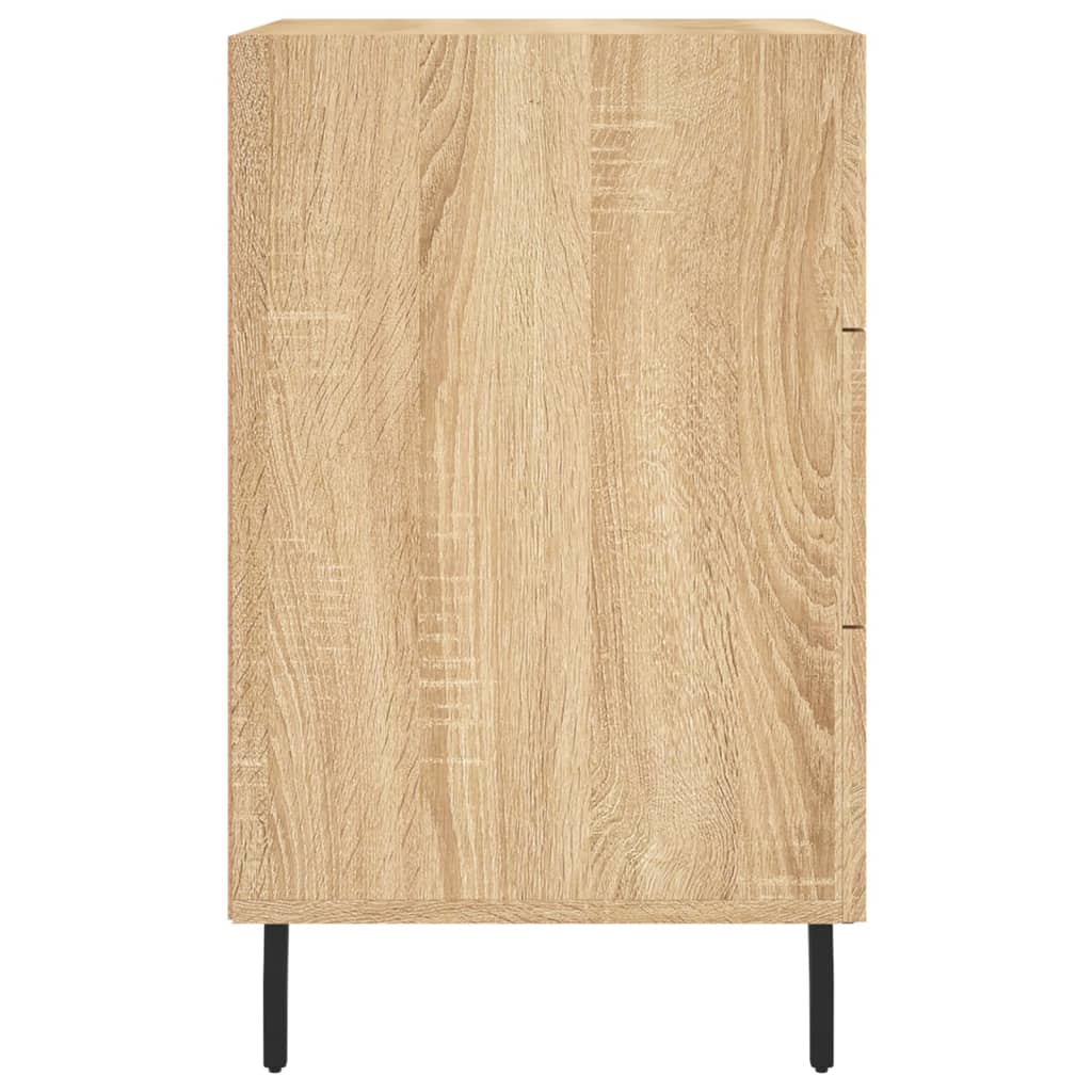 vidaXL Szafka nocna, dąb sonoma, 40x40x66 cm, materiał drewnopochodny