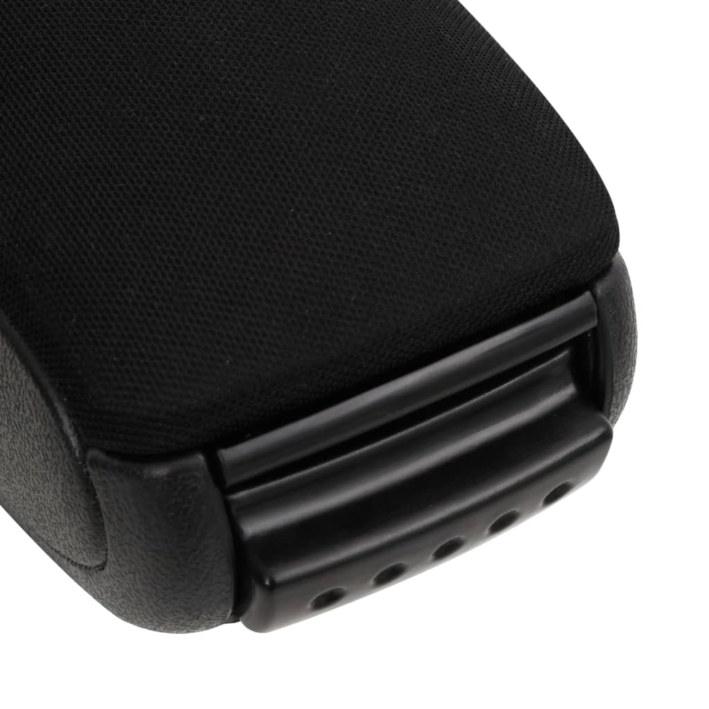 vidaXL Podłokietnik samochodowy, czarny, 17x32x(35,5-52) cm, ABS