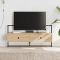 vidaXL Szafka pod telewizor, ścienna, dąb sonoma, 100,5x30x51 cm