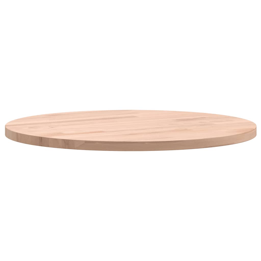vidaXL Blat do stolika, Ø40x1,5 cm, okrągły, lite drewno bukowe