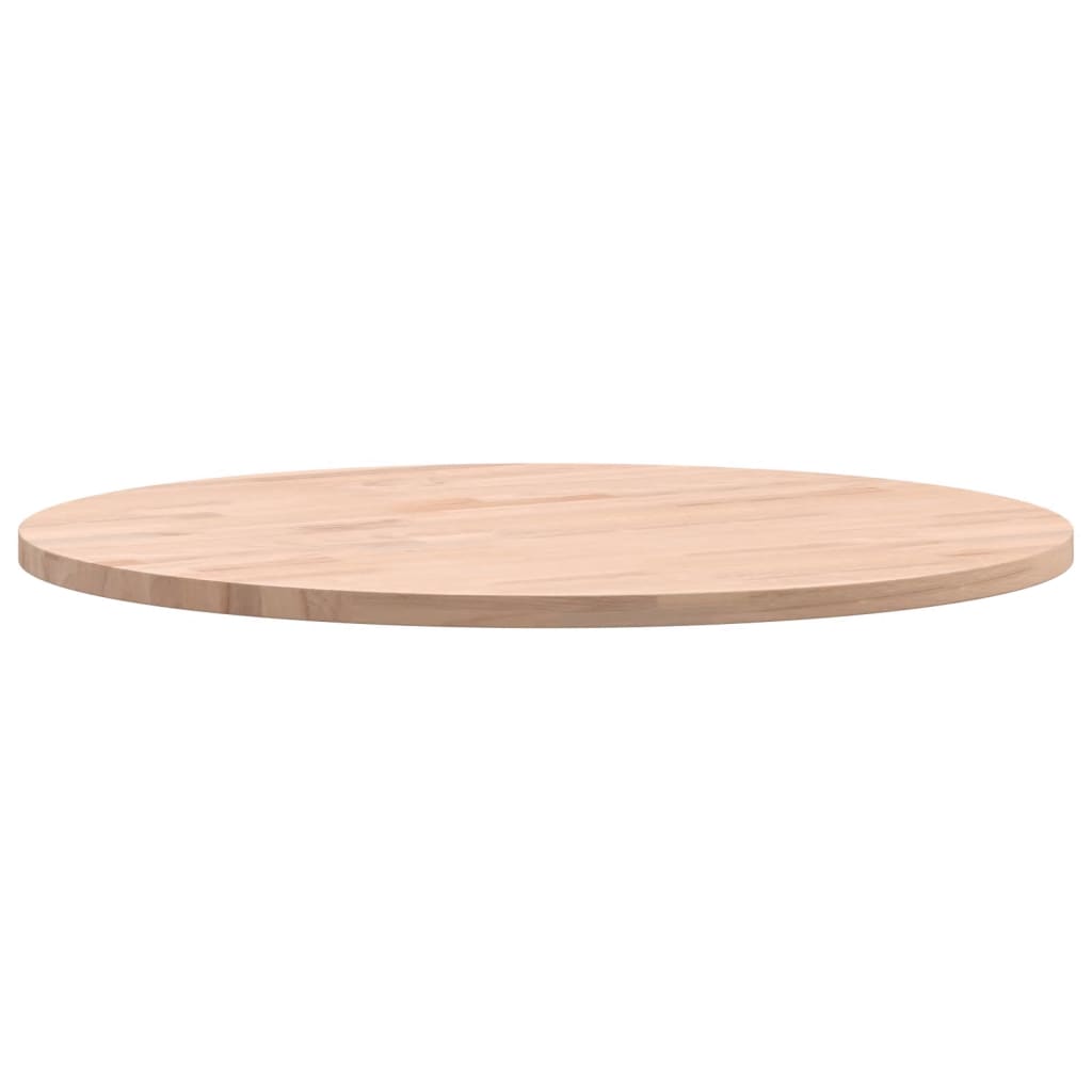 vidaXL Blat do stolika, Ø50x1,5 cm, okrągły, lite drewno bukowe