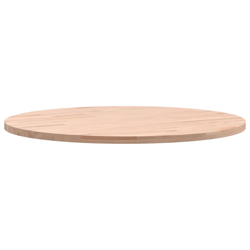 vidaXL Blat do stolika, Ø50x1,5 cm, okrągły, lite drewno bukowe