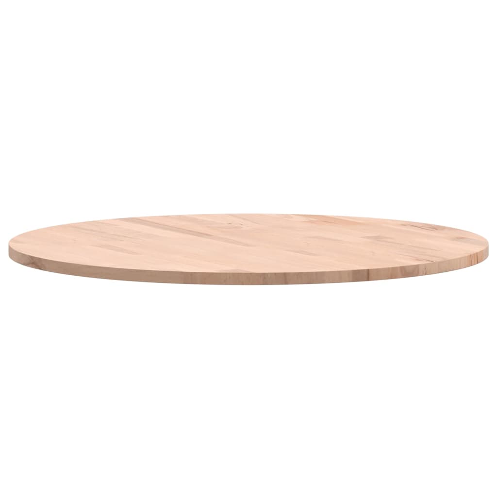 vidaXL Blat do stolika, Ø60x1,5 cm, okrągły, lite drewno bukowe