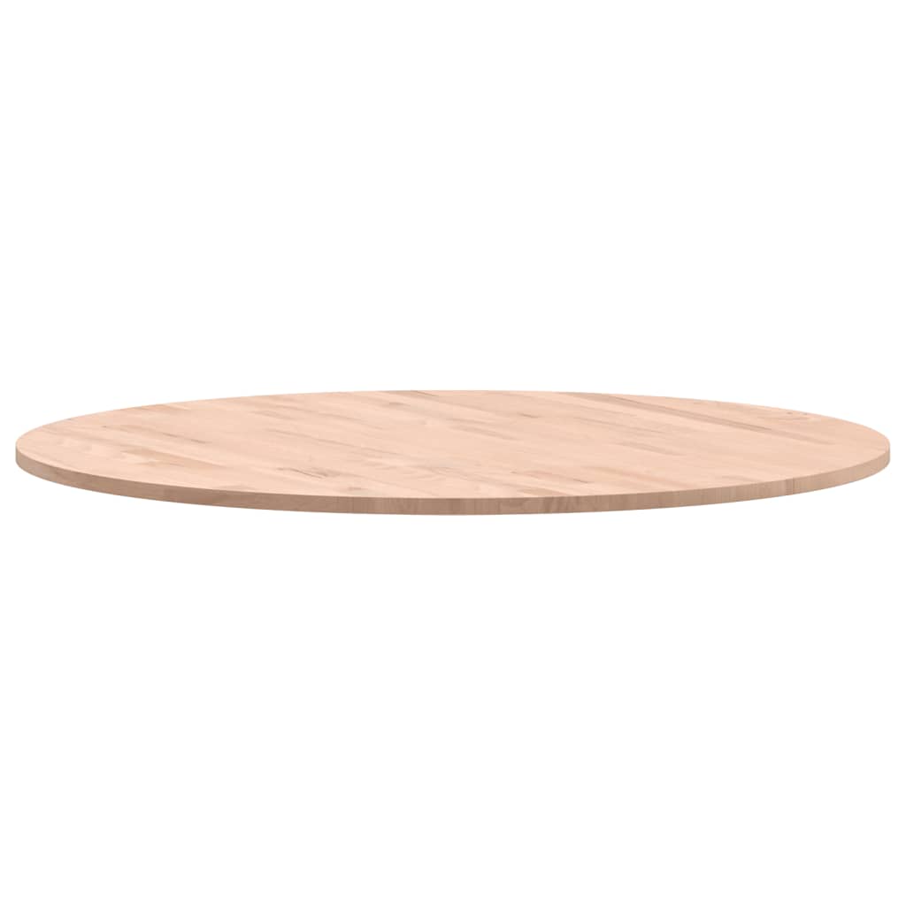 vidaXL Blat do stołu, Ø80x1,5 cm, okrągły, lite drewno bukowe