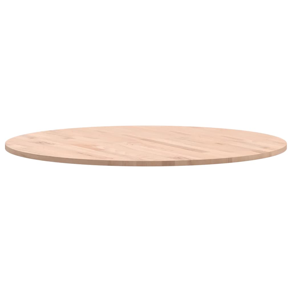vidaXL Blat do stołu, Ø80x1,5 cm, okrągły, lite drewno bukowe