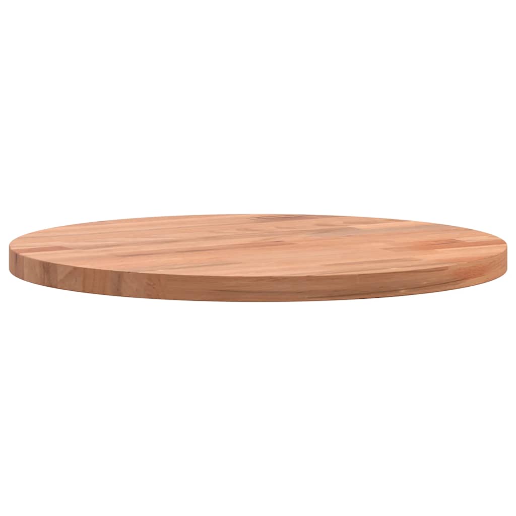 vidaXL Blat do stolika, Ø30x1,5 cm, okrągły, lite drewno bukowe
