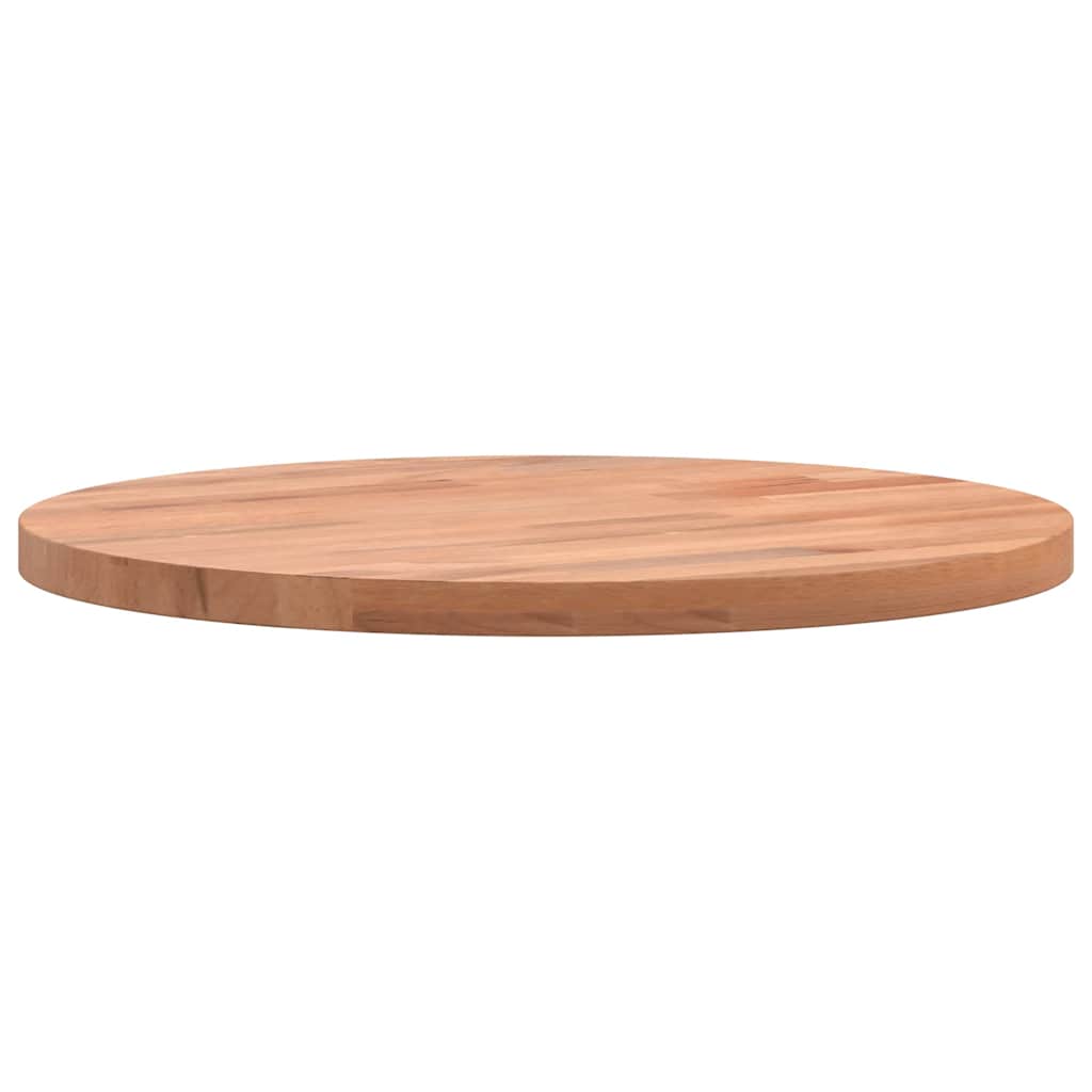 vidaXL Blat do stolika, Ø30x1,5 cm, okrągły, lite drewno bukowe