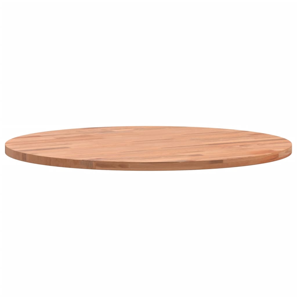 vidaXL Blat stołu, Ø50x1,5 cm, okrągły, lite drewno bukowe