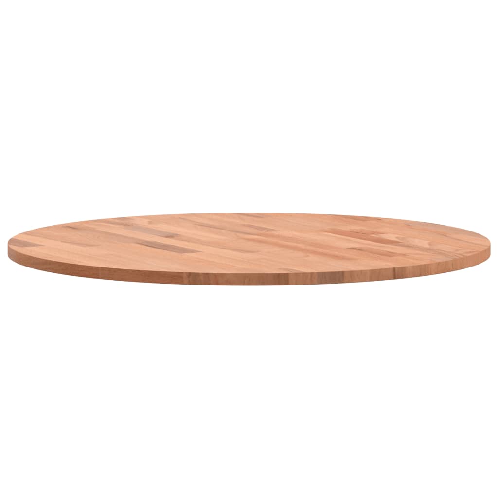 vidaXL Blat do stołu, Ø60x1,5 cm, okrągły, lite drewno bukowe