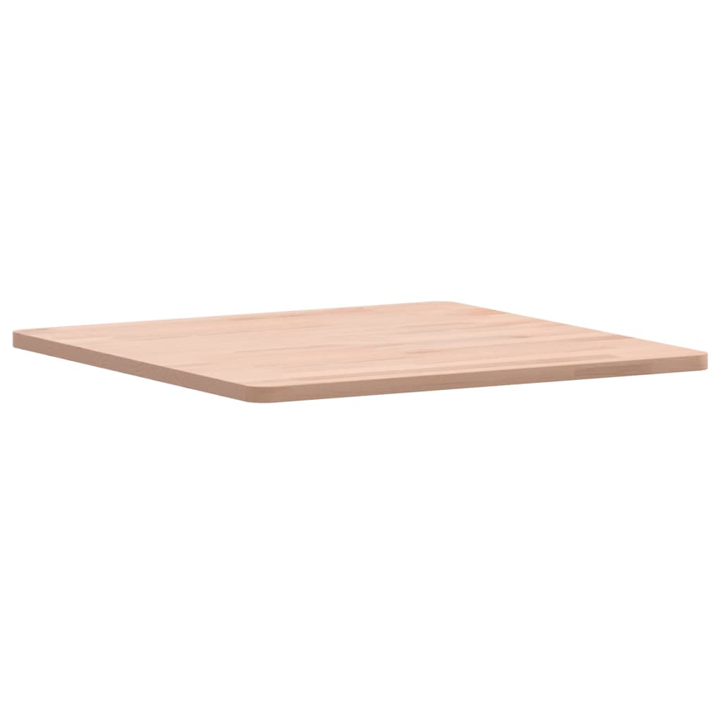 vidaXL Blat do stolika, 50x50x1,5 cm, kwadratowy, lite drewno bukowe